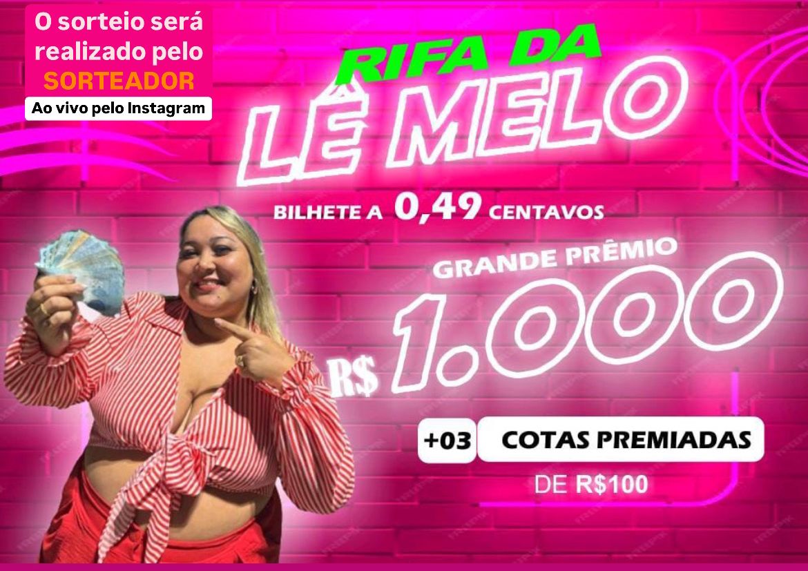 R$1.000 NO PIX