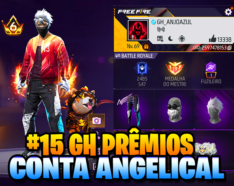 Conta Angelical Azul